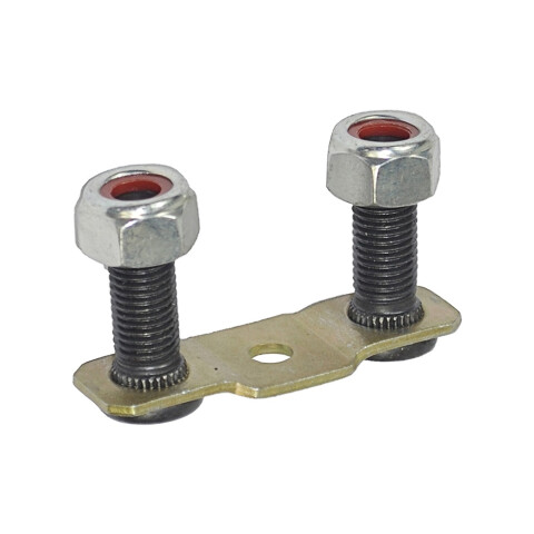 CHAPA SOPORTE ROTULA GOL G1 / G2 / G3 / G4 CON TORNILLO 12MM Chapa Soporte Rotula Gol G1 / G2 / G3 / G4 Con Tornillo 12mm