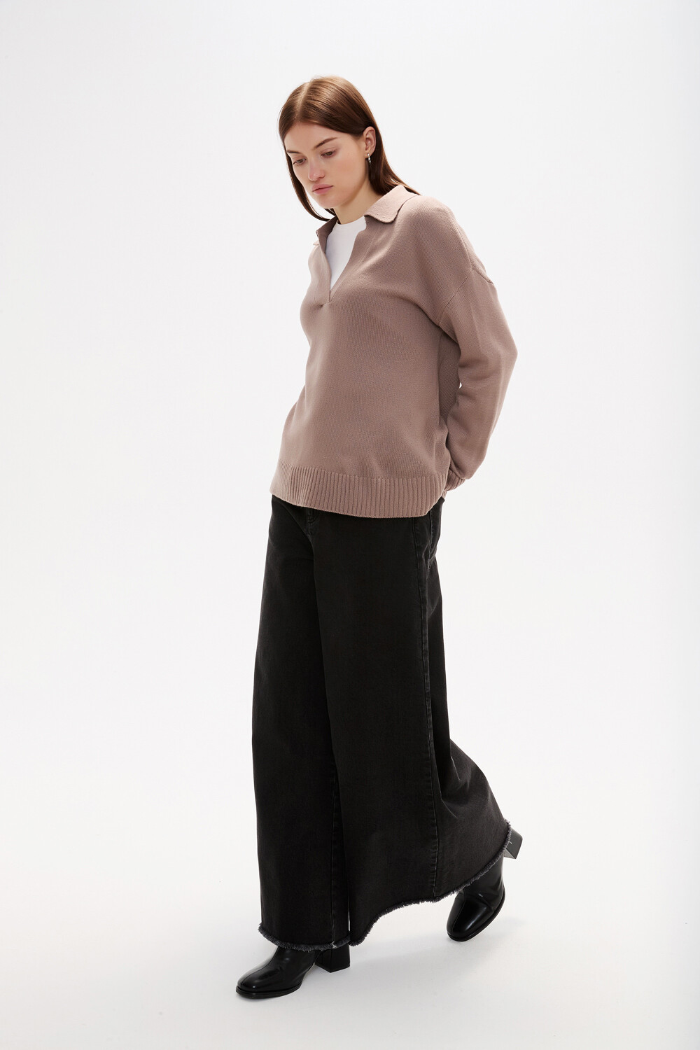 Sweater Dapa Taupe Claro