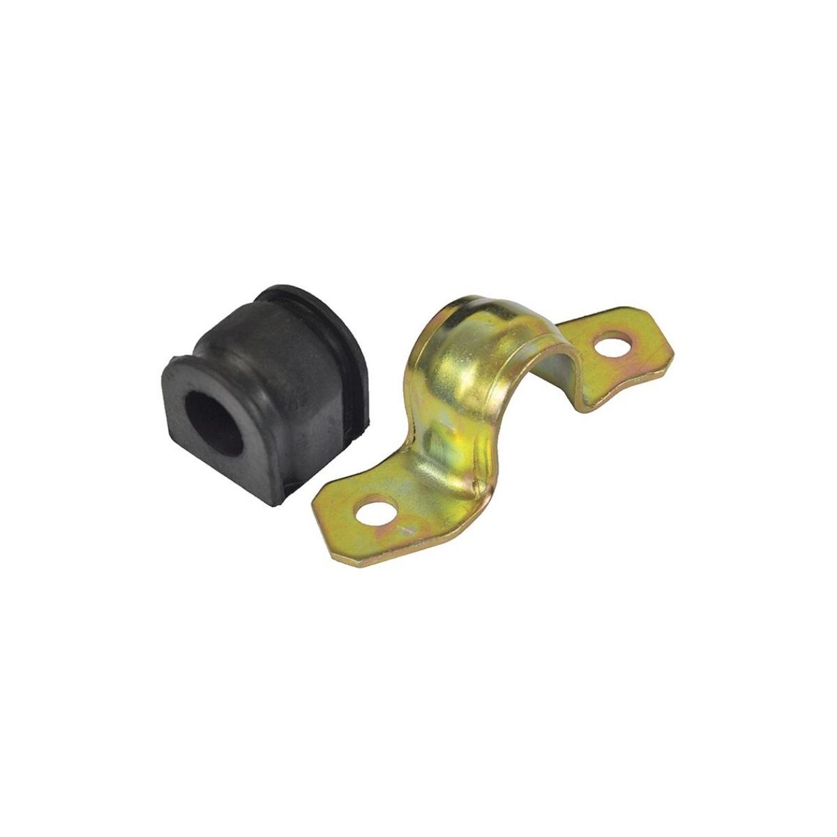 KIT DE GOMA + ABRAZADERA SUSPENSION DELANTERA DERECHA 18MM (DERECHO) 