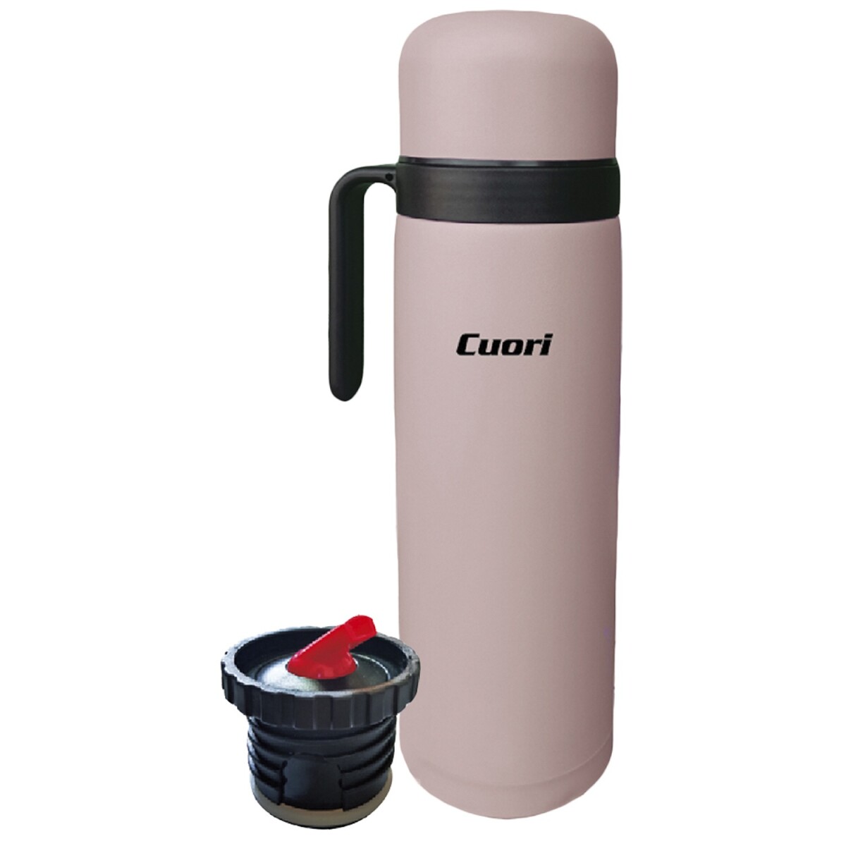Termo Cuori Tero 1 L De Acero Inoxidable Doble Pared Con Aislación Térmica - Rosa 