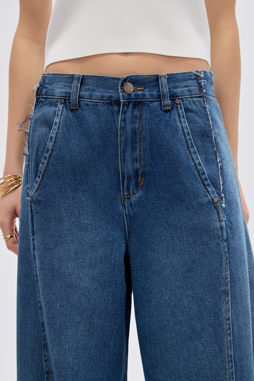 Pantalon Reka Azul Medio