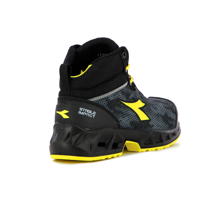 Diadora Ind M - Shark Shark Stable Impact Mid S3 Src Esd Negro-gris