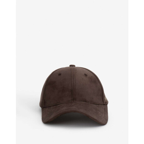Gorra De Gamuza Chocolate Marron Chocolate