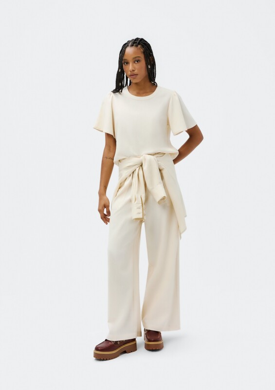 BLUSA MM FEM CAQUI CLARO