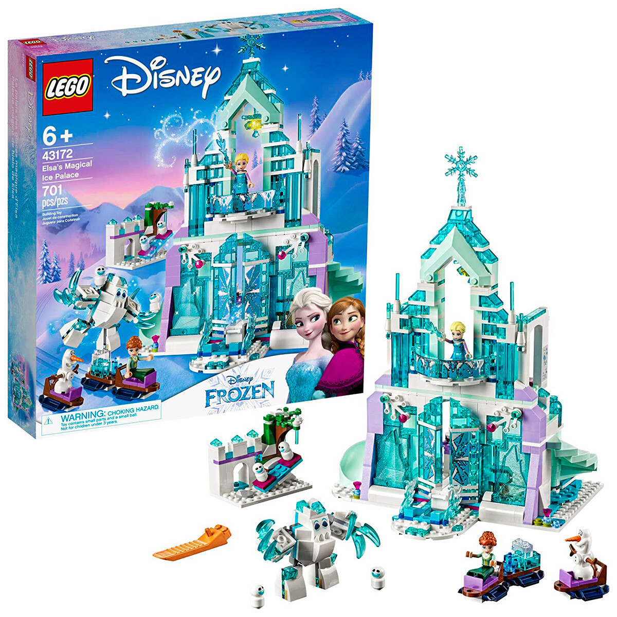 Lego Disney Palacio Mágico de Hielo Elsa Frozen 701p 