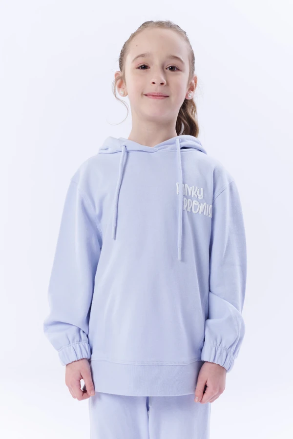 Canguro estampado Pinky Promise Celeste