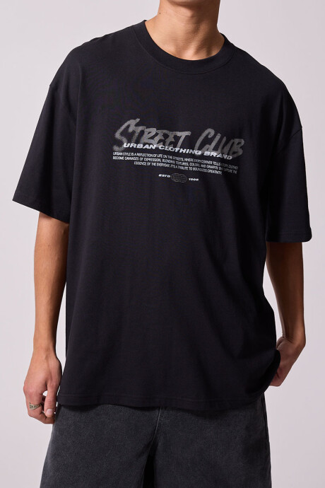 T-SHIRT MANON DIXIE Negro