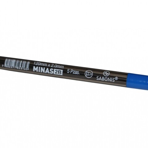 MINA 2MM POR 5 UNIDADES MINA 2MM POR 5 UNIDADES