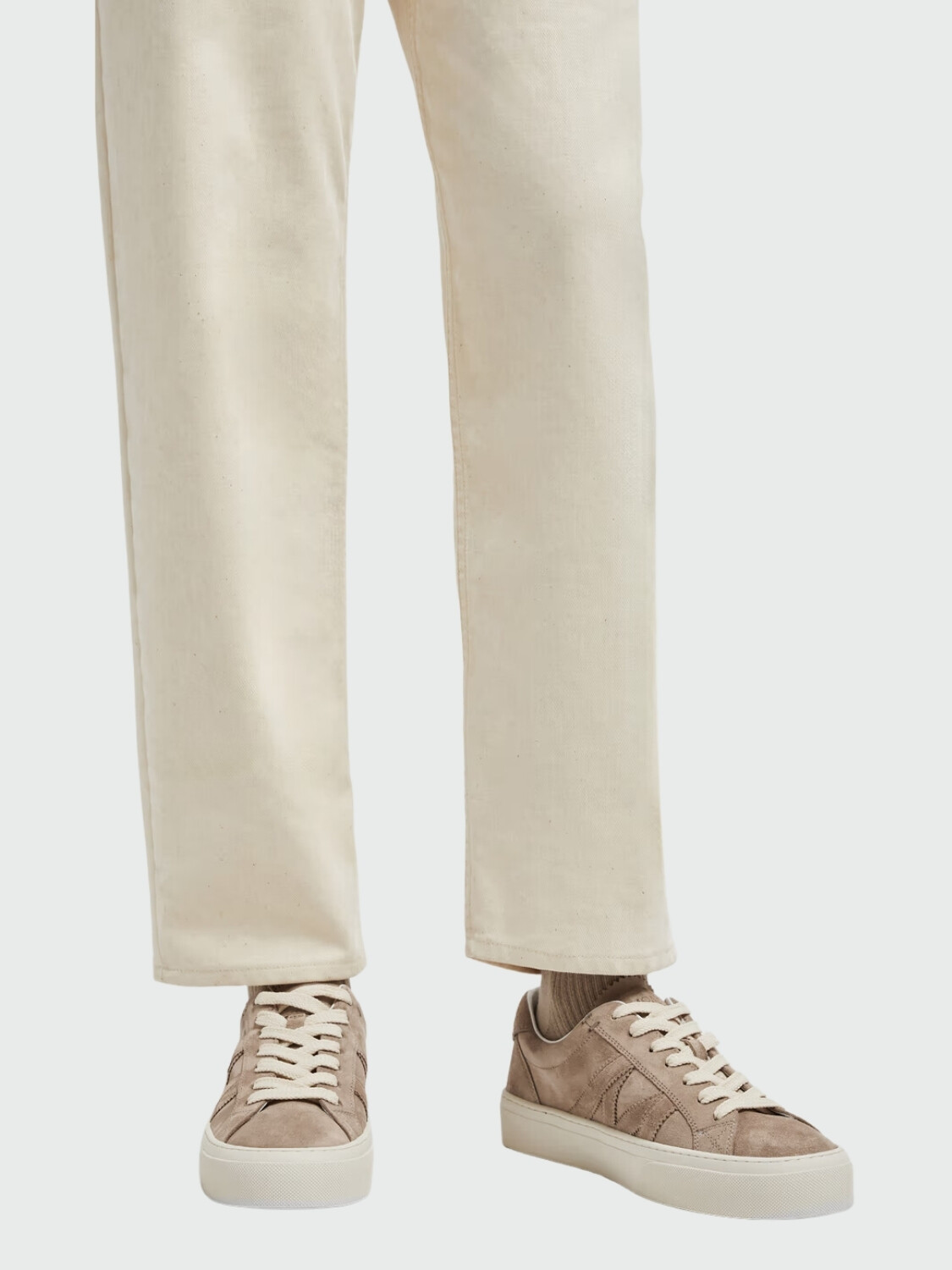 Moncler - Calzado deportivo, Mónaco Beige Claro