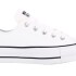 Championes Unisex Converse Plataforma Chuck Taylor Lift Blanco - Negro