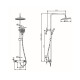 Griferia Barra Ducha En Ac Inox Color Brushed Nickel - Serie Signature GRIS-BRUSHED NICKEL
