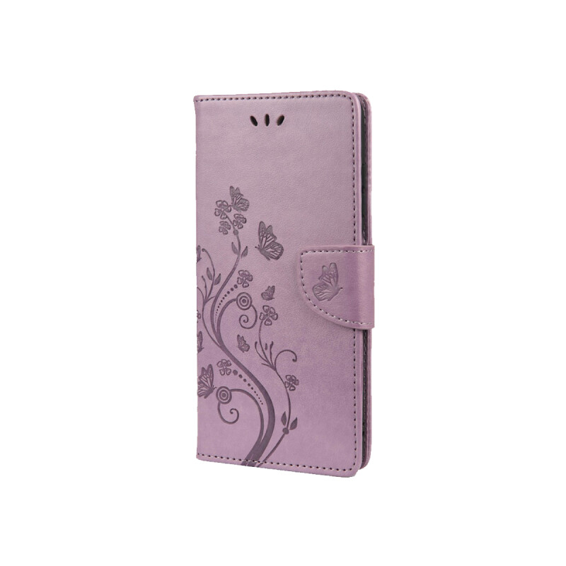 Flip cover Xiaomi Redmi 10 diseño flores violeta Flip Cover Xiaomi Redmi 10 Diseño Flores Violeta
