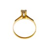 Anillo Solitario-Oro bajo-Piedra Zirconia-AN8087 conpiedra