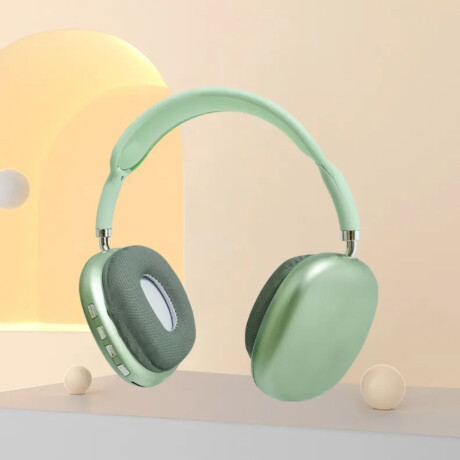 Auriculares Modelo Vincha Verde