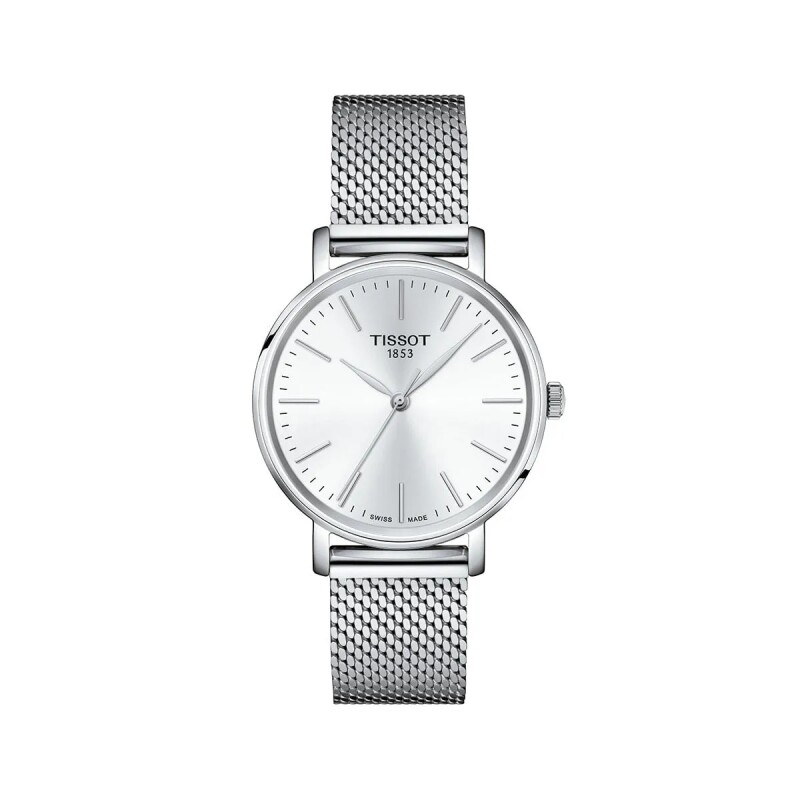 Reloj Tissot Everytime Lady T1432101101100 para mujer de acero Plateado