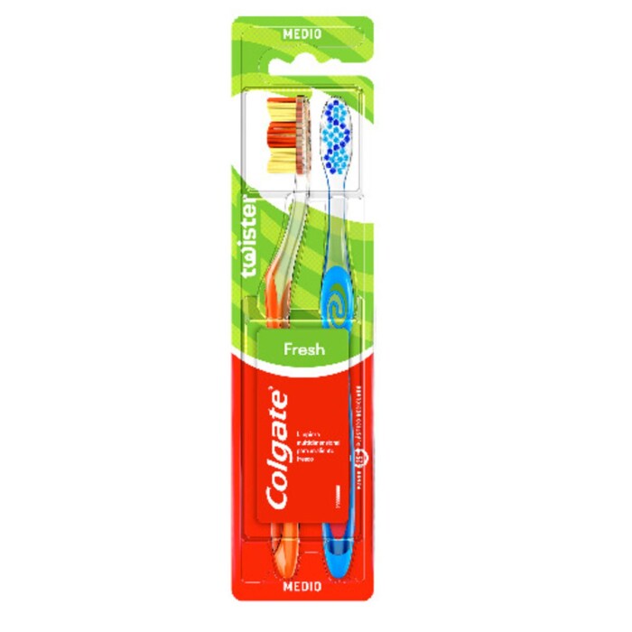 COLGATE CEPILLO TWISTER 2X1 CJ única