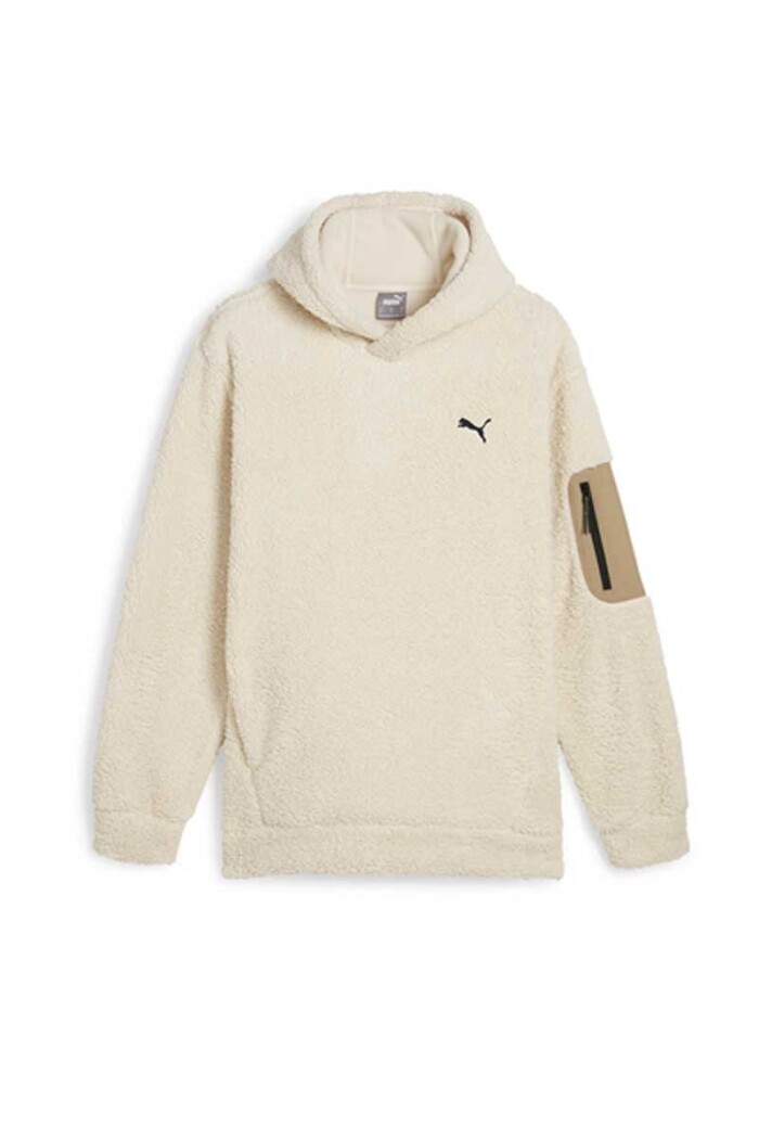 CANGURO PUMA OPEN ROAD WINTERIZED HOODIE Crudo