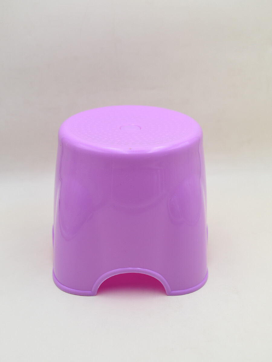 TABURETE PLASTICO - LILA 