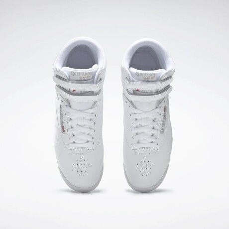 Championes Reebok Mujer Freestyle High Classic 2431 Casual Blanco