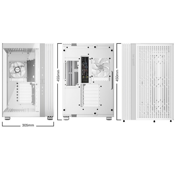 Gabinete Be Quiet! Light Base 600 Lx BLANCO