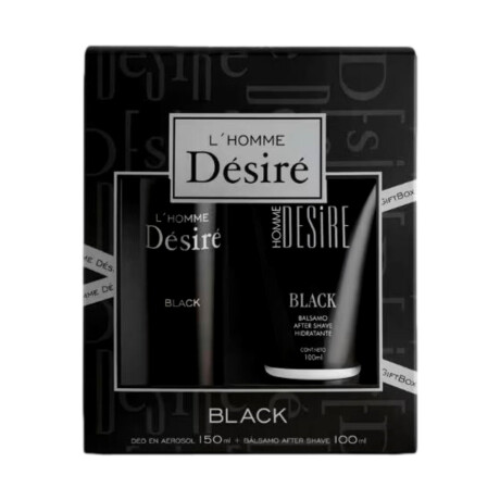 PACK DESIRE BLACK DEO 150ML + BALSAMO 100 ML PACK DESIRE BLACK DEO 150ML + BALSAMO 100 ML