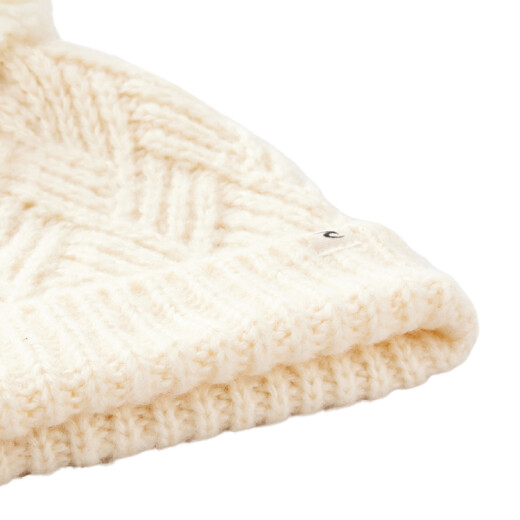 Gorro Lana Rip Curl Premium Reg Pom Pom Beanie - Beige Gorro Lana Rip Curl Premium Reg Pom Pom Beanie - Beige