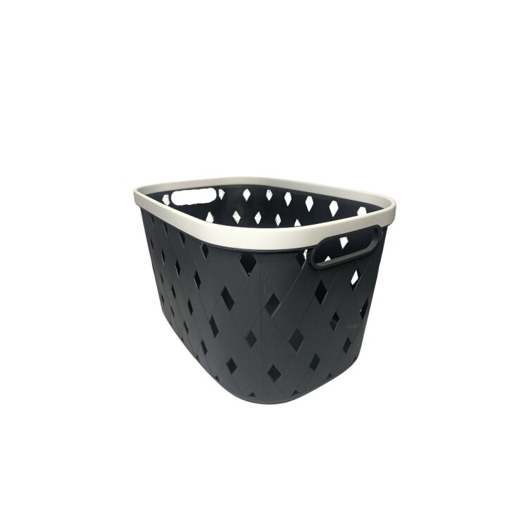 CESTO CANASTO ORGANIZADOR CALADO 37X25,6X21,2CM CESTO CANASTO ORGANIZADOR CALADO 37X25,6X21,2CM