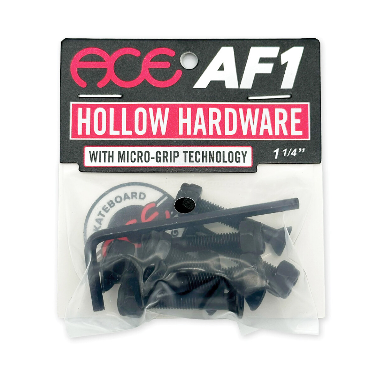 Tornillos Ace Hollow Allen con Grippers 1 1/4" 