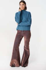 Sweater Panal Azul