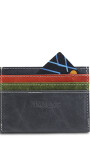 PORTA TARJETAS AMMIT CUERO MULTICOLOR