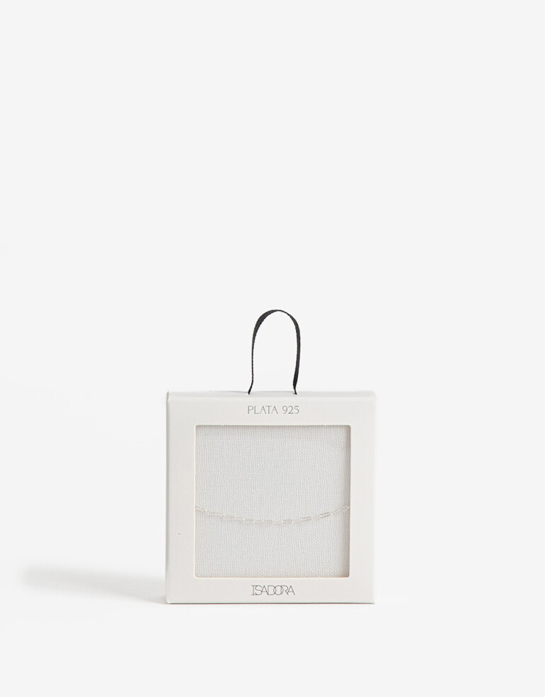 Pulseras Flexibles Metal Pulsera Plata 925 - Plateado