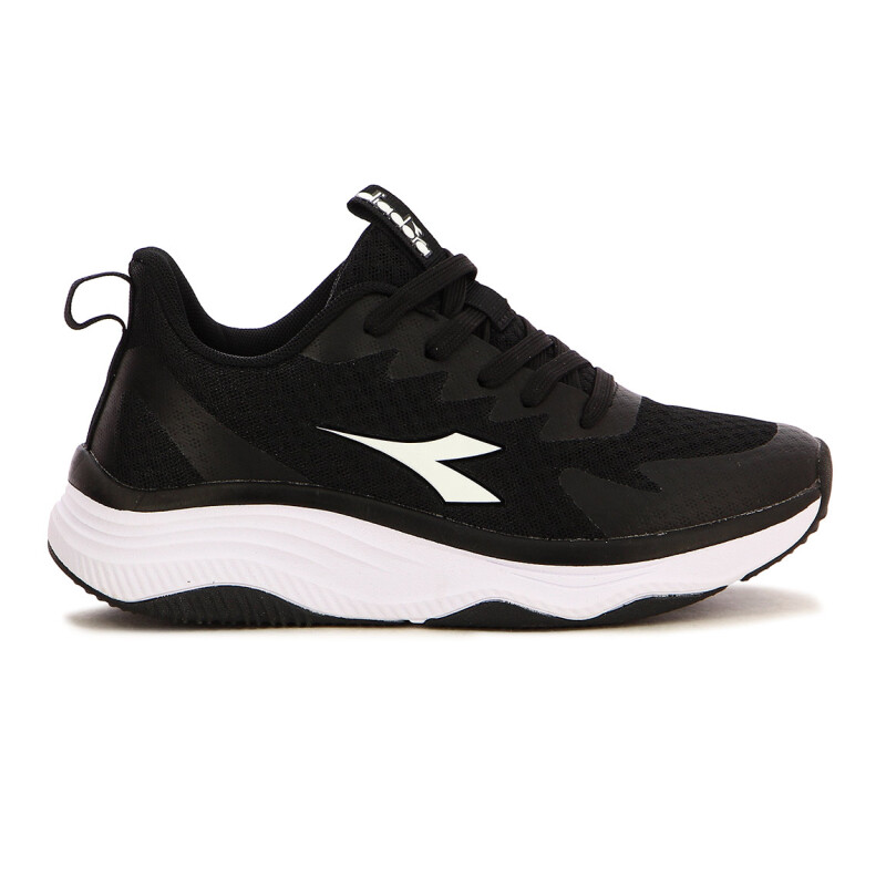 Diadora Running Mujer Delta- Negro/Blanco Negro-Blanco