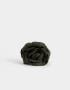 Broche Suede Broche Flor Suede - Verde Oscuro