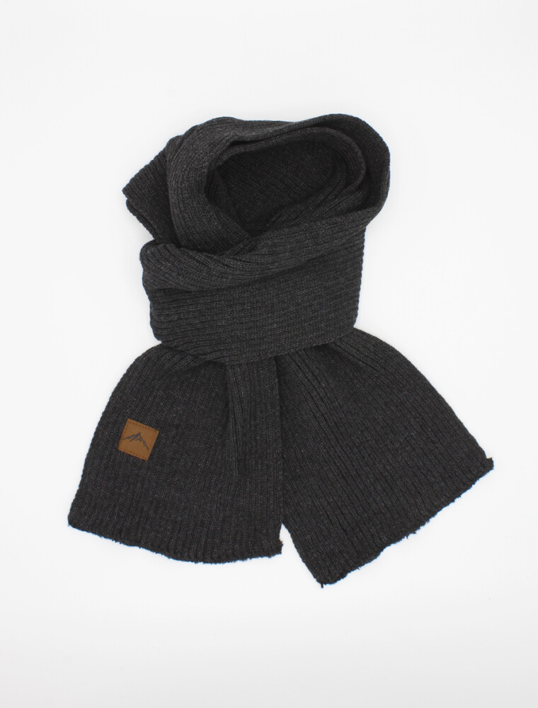 Bufanda Gris Oscuro