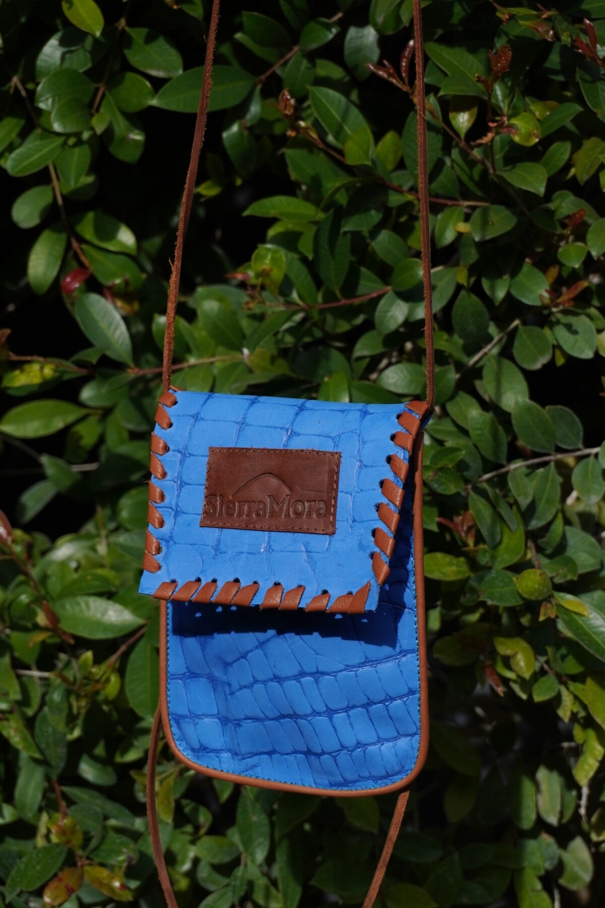 Cel Bag Crocco Azul Bolita