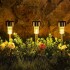Luces Solar Farol Estaca Antorcha Luz Led Lampara Jardin Variante Calida