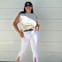 Pantalón Ciro Blanco