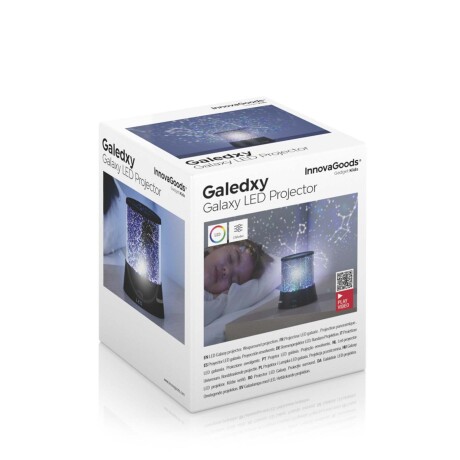 PROYECTOR LED GALAXIA ABS NEGRO INNOVAGOODS