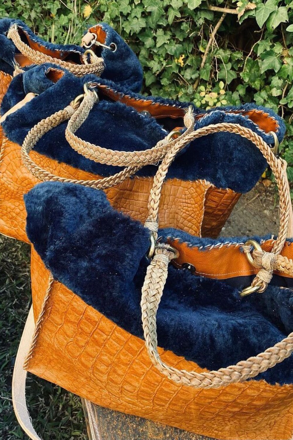 Deep Winter Bag Azul