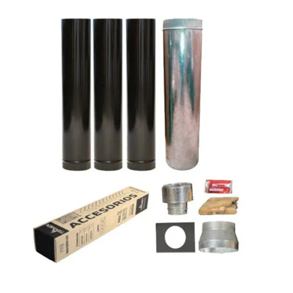 Kit Techo Calefactor Tromen 6 Enlozado KIT DE TECHO TROMEN 6" ENLOZADO 32061