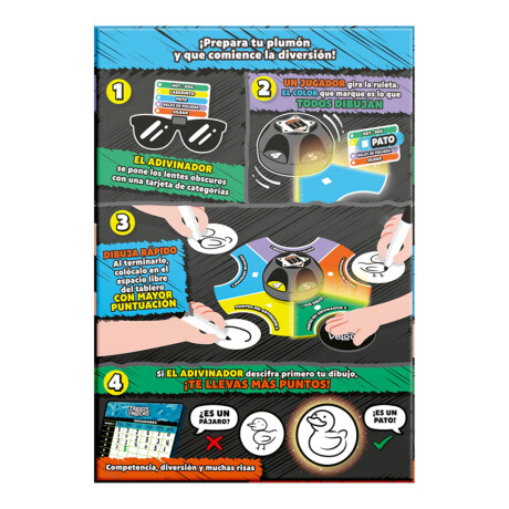 Juego De Mesa Novelty Juego Trazos Veloces Universo Binario 001