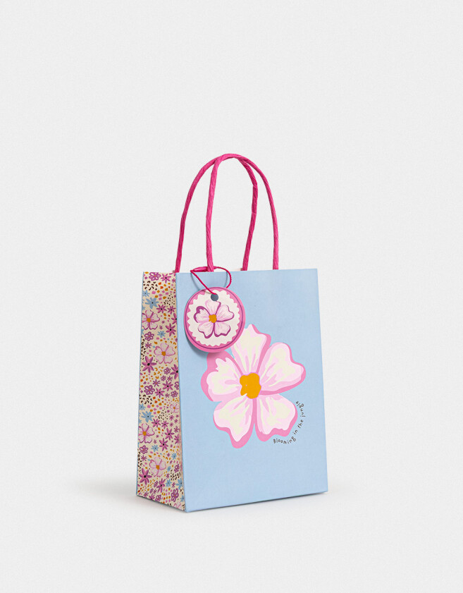 Accesorios Regalos Bolsa De Regalo Chica - Azul Celeste