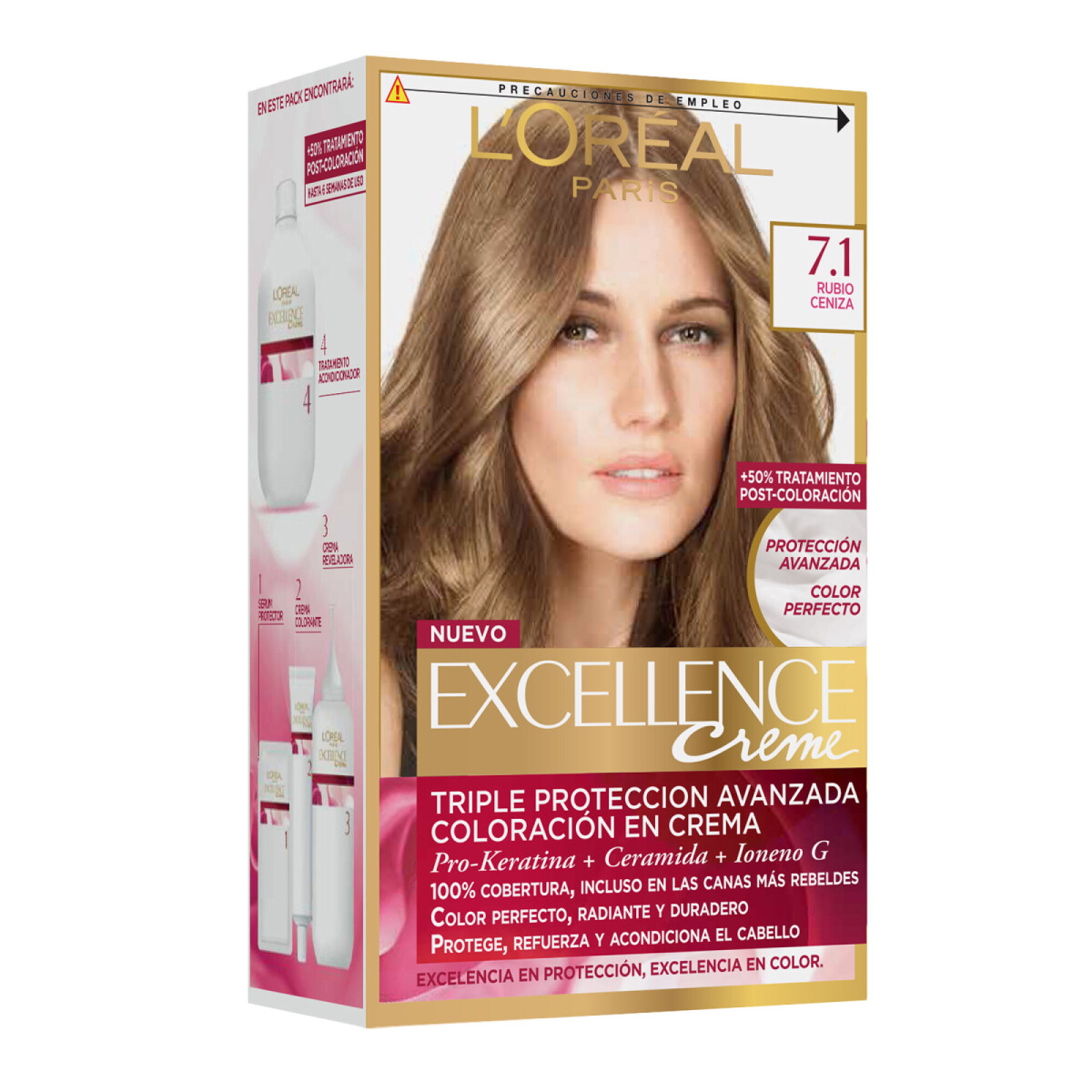 Excellence Creme N 7,1 Rubio Ceniza 