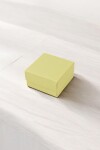 Caja Cuadrada 8x8x4,5 cm AMARILLO PASTEL