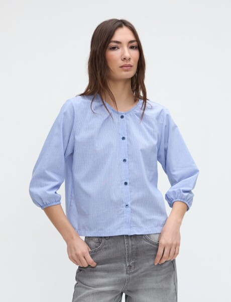 Camisa Tessa Celeste