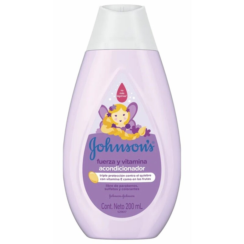 Acondicionador Johnson's Baby Fuerza y Vitamina 200 ml Acondicionador Johnson's Baby Fuerza y Vitamina 200 ml