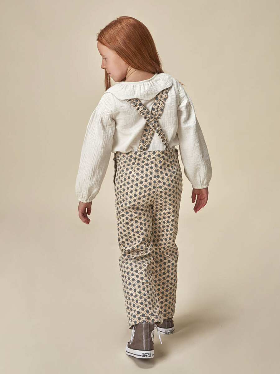 Peto Estampado Estampado Gris Oscuro
