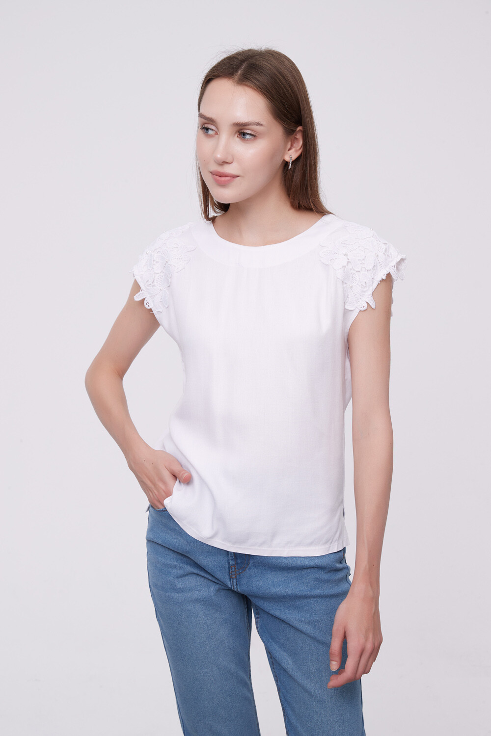 Blusa Amalfit Blanco