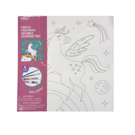 Cuadro para pintar unicornio