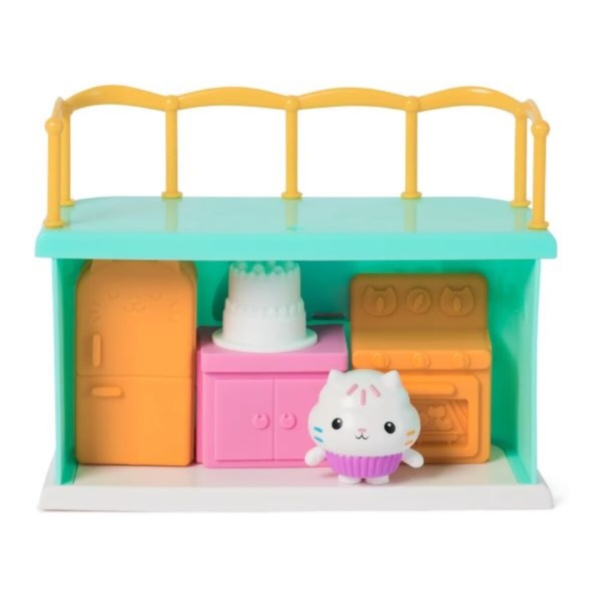 Playset Cuartos Gabby Dollhouse Habitaciones Apilables - CAKEY 